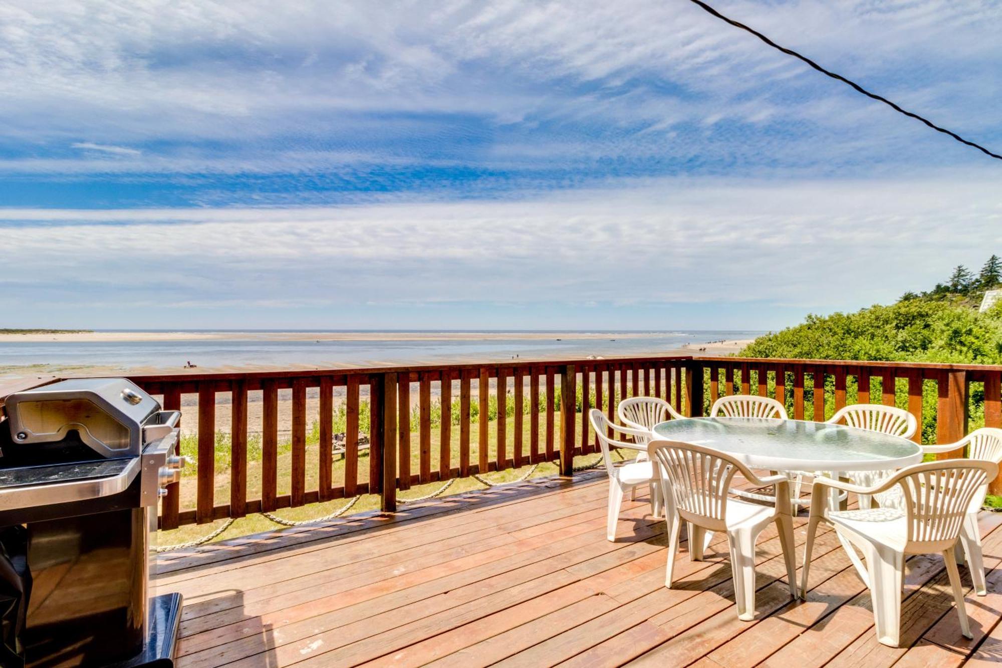 Happy Camp Beachfront Cabin Netarts Εξωτερικό φωτογραφία